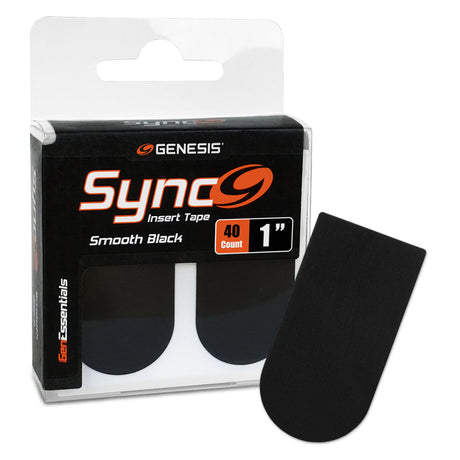 Genesis Sync Black 1" Insert Tape (40ct)