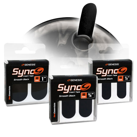 Genesis Sync Black 1" Insert Tape (10ct)