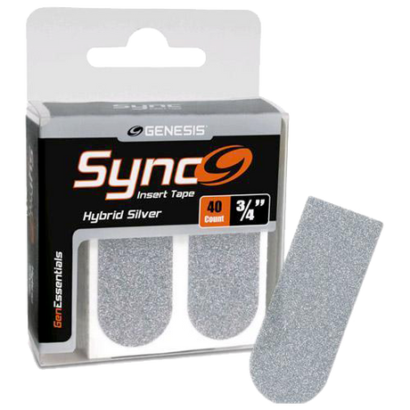 Sync Silver 3/4" Insert Tape (40ct)