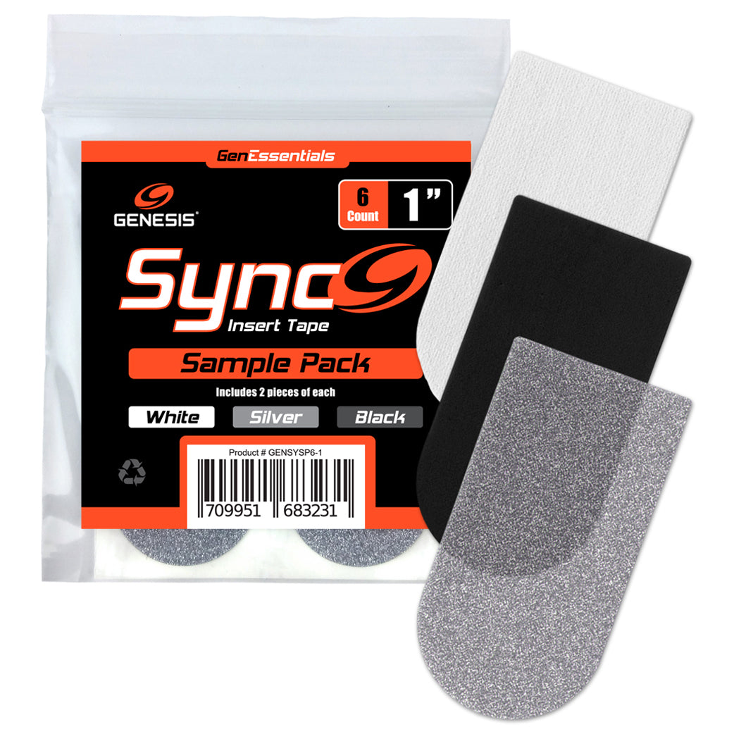 Genesis Sync Sampler Pack 1" Insert Tape (6ct)