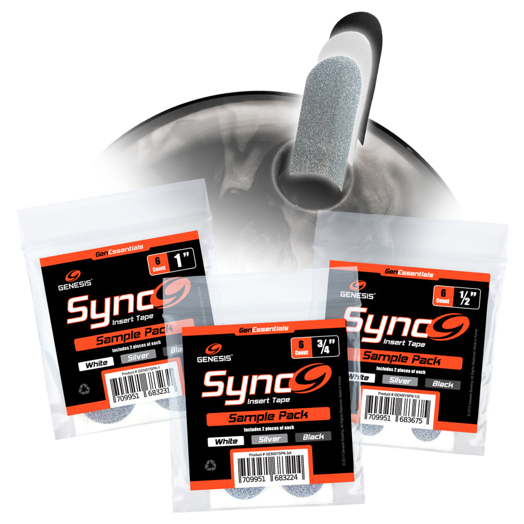 Genesis Sync Sampler Pack 3/4" Insert Tape (6ct)