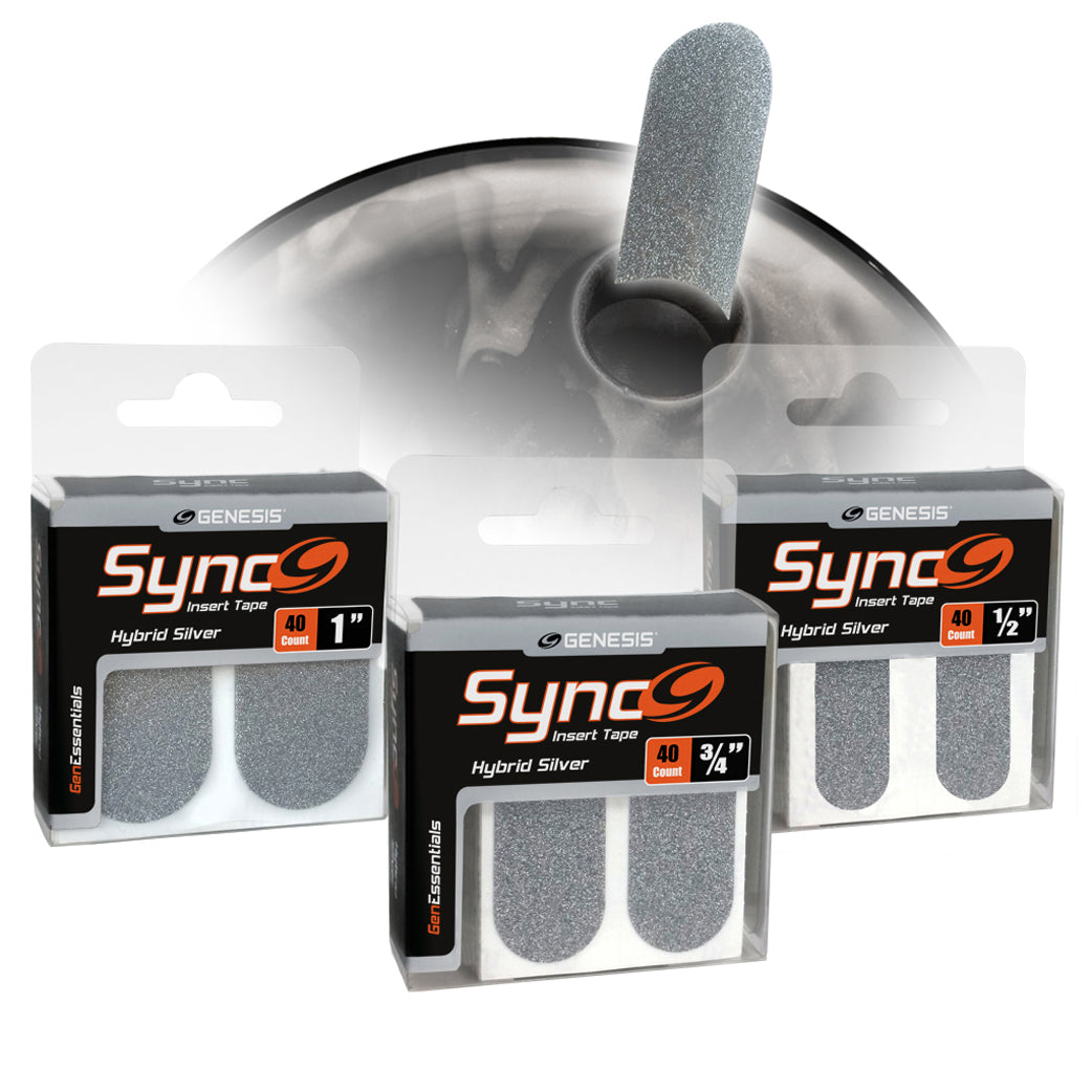 Genesis Sync Silver 3/4" Insert Tape (10ct)