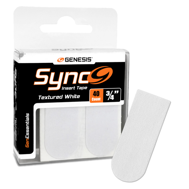 Genesis Sync White 3/4" Insert Tape (40ct)