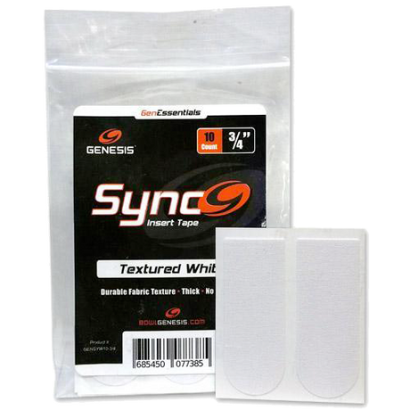 Genesis Sync White 3/4" Insert Tape (10ct)