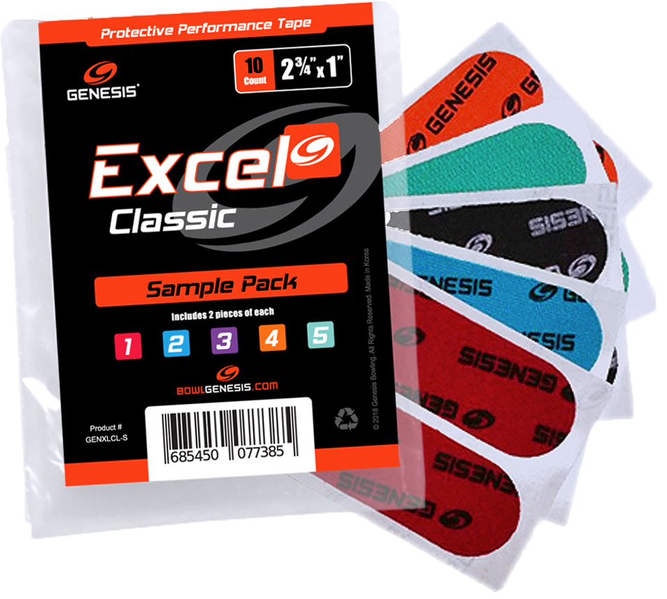 Genesis Excel Classic Tape Sample Pack (2 each style)