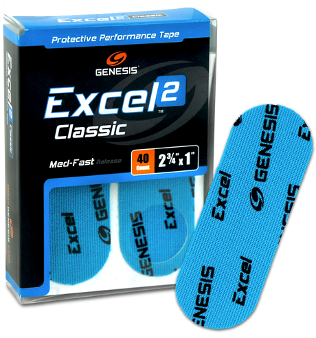 Genesis Excel 2 Classic Tape Blue (40ct)