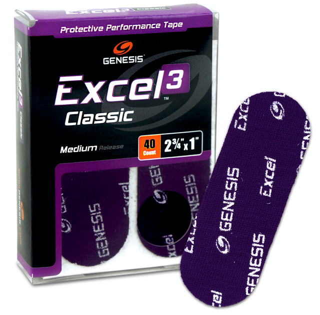 Genesis Excel 3 Classic Tape Purple (40ct)