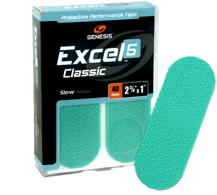 Genesis Excel 5 Classic Tape Aqua (40ct)