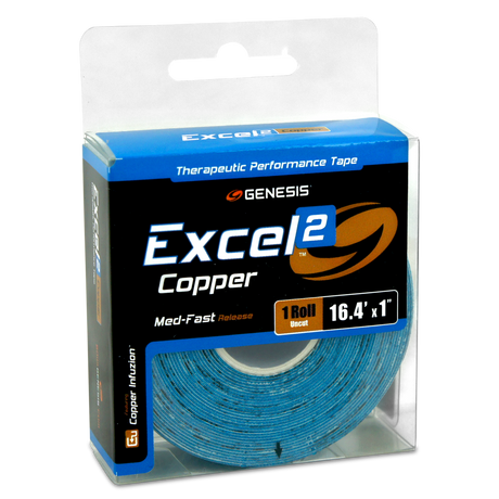 Genesis Excel Copper 3 Performance Tape Blue Roll