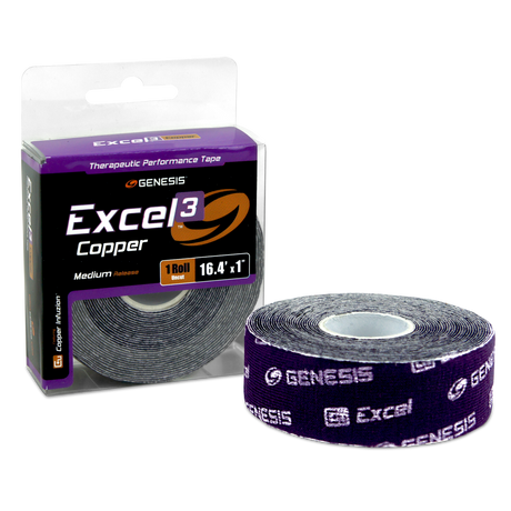 Genesis Excel Copper 3 Performance Tape Purple Roll