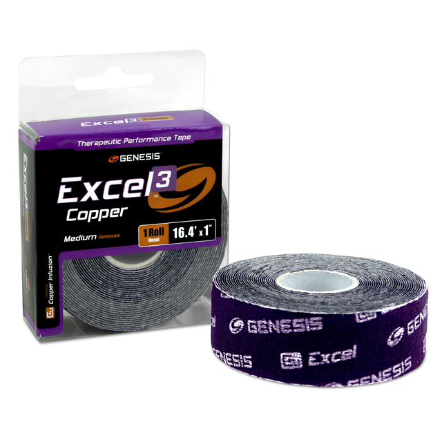 Genesis Excel Copper 3 Performance Tape Purple Roll