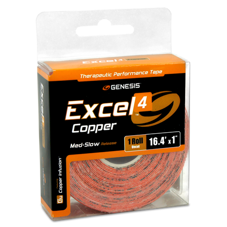 Genesis Excel Copper 3 Performance Tape Orange Roll