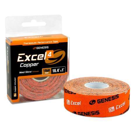 Genesis Excel Copper 3 Performance Tape Orange Roll