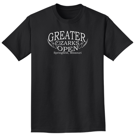 Greater Ozarks Tee w/White Logo