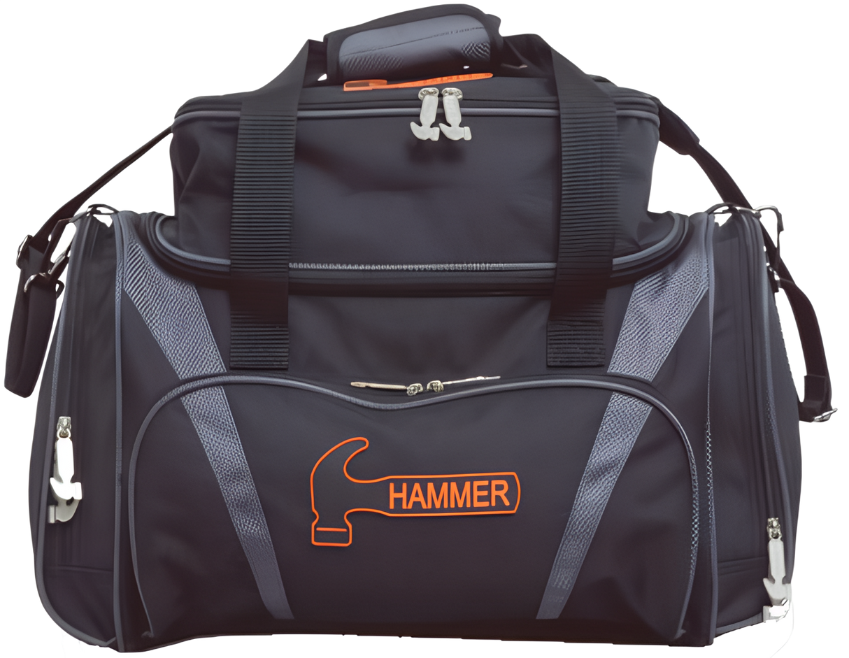 Hammer Premium Deluxe Double Tote 2 Ball Bowling Bag