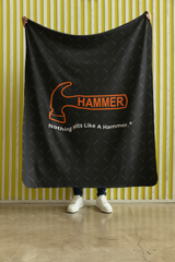 Hammer Diamond Plate 50" x 60" Plush Blanket