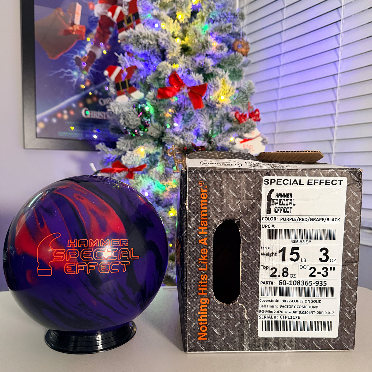 Hammer Special Effect 15# Bowling Ball