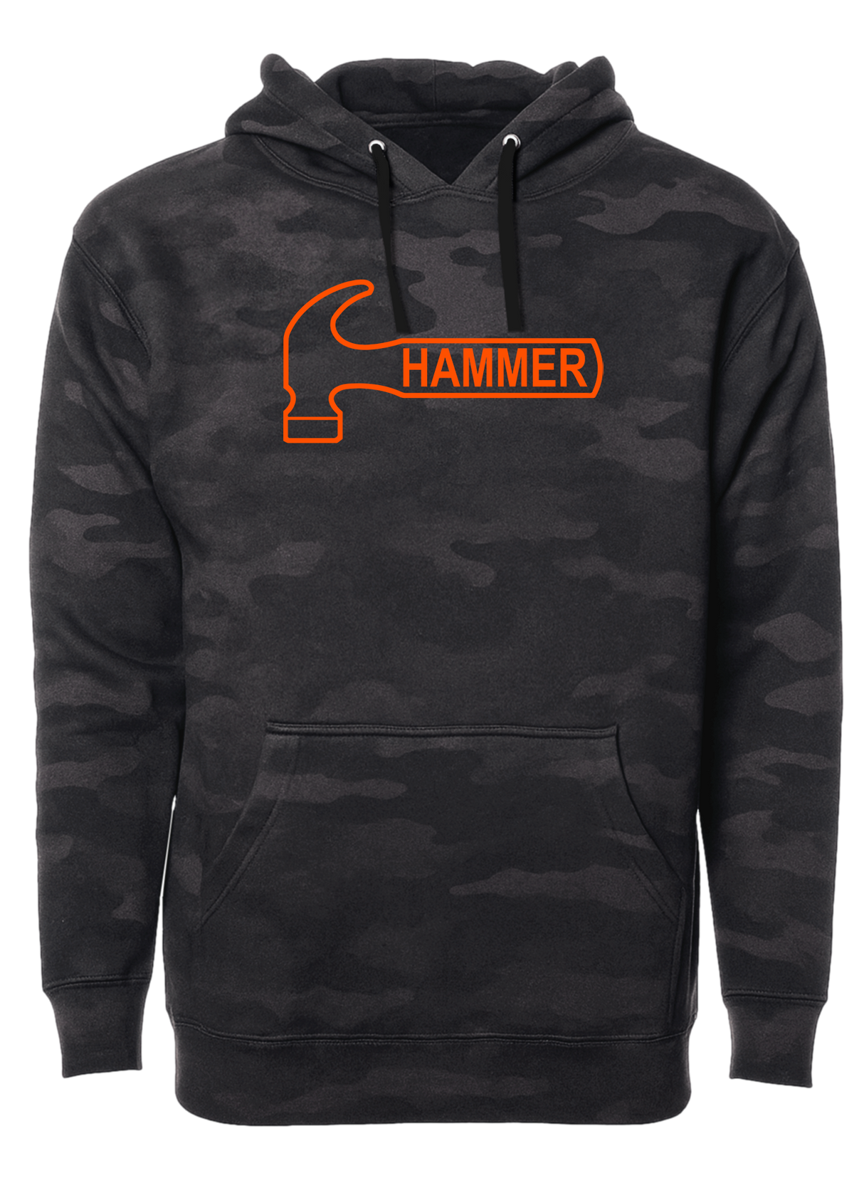 Hammer Orange Logo Classic Hoodie