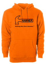 Hammer Bowling Black Tagline Hoodie