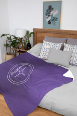 Hammer Purple Urethane 50" x 60" Plush Blanket