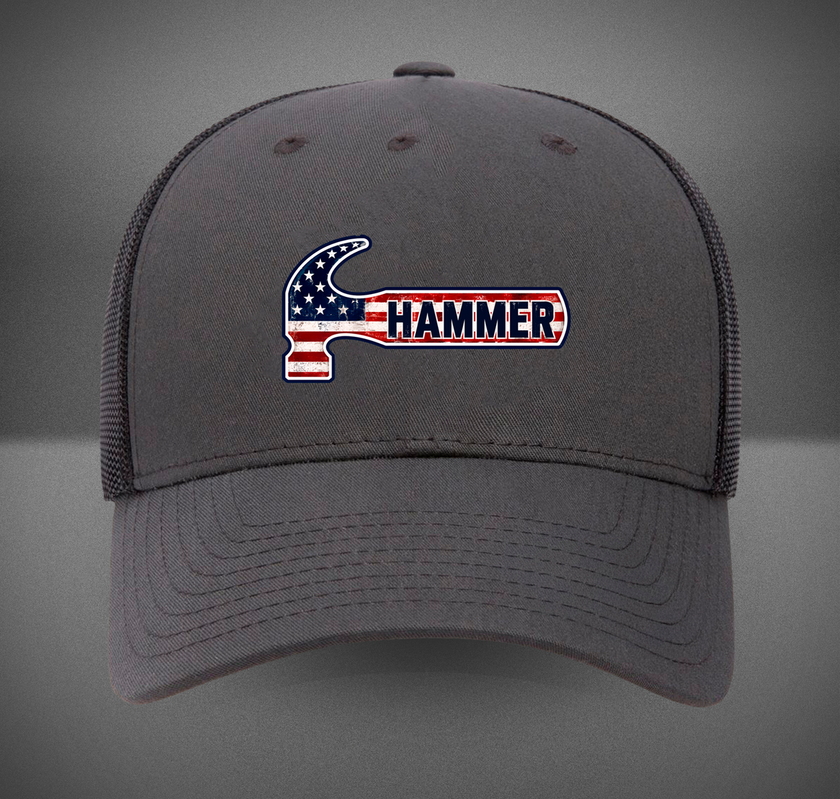Hammer Bowling USA Retro Trucker Hat