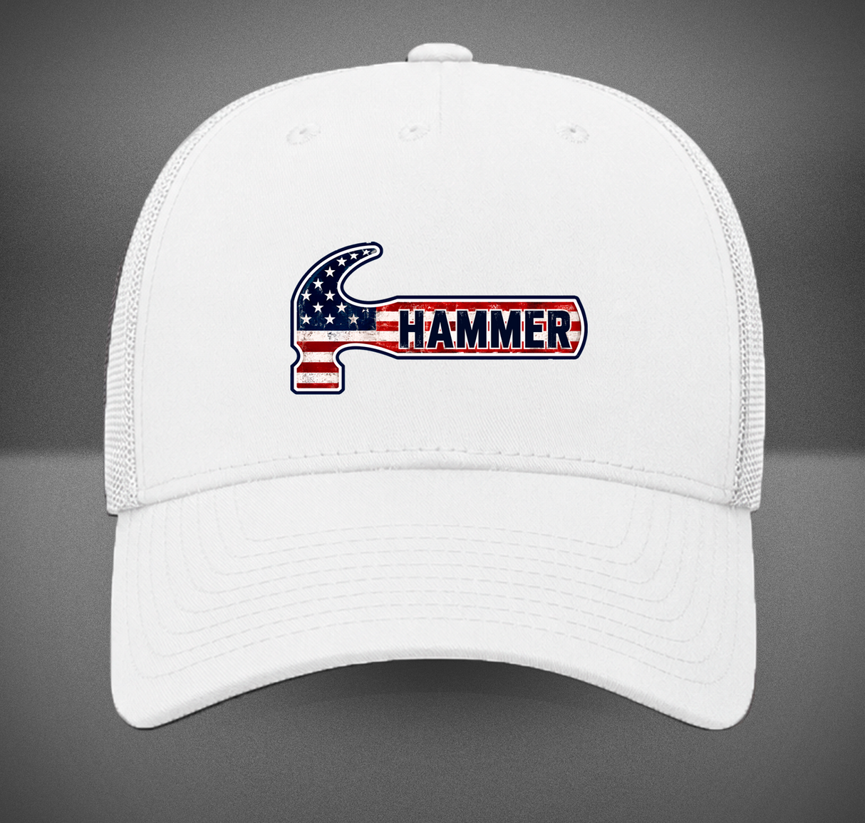 Hammer Bowling USA Retro Trucker Hat