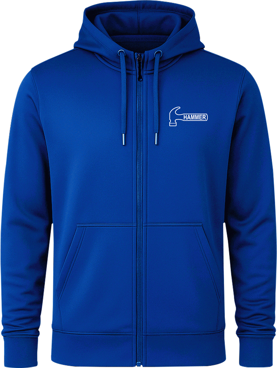 Hammer White Full Zip Hoodie