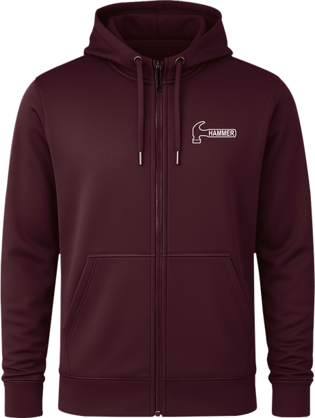 Hammer White Full Zip Hoodie