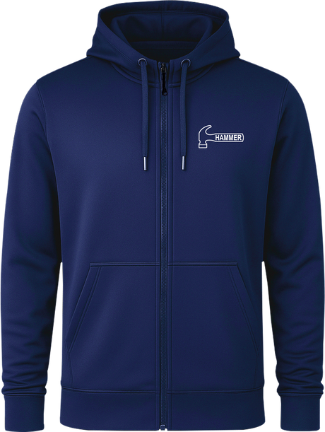 Hammer White Full Zip Hoodie