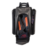 Hammer Carbon Shield 2 Ball Double Roller Bowling Bag suitcase league tournament play sale discount coupon online pba tour