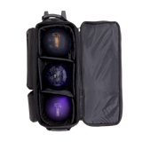 Hammer Carbon Shield 3 Ball Triple Roller Bowling Bag suitcase league tournament play sale discount coupon online pba tour