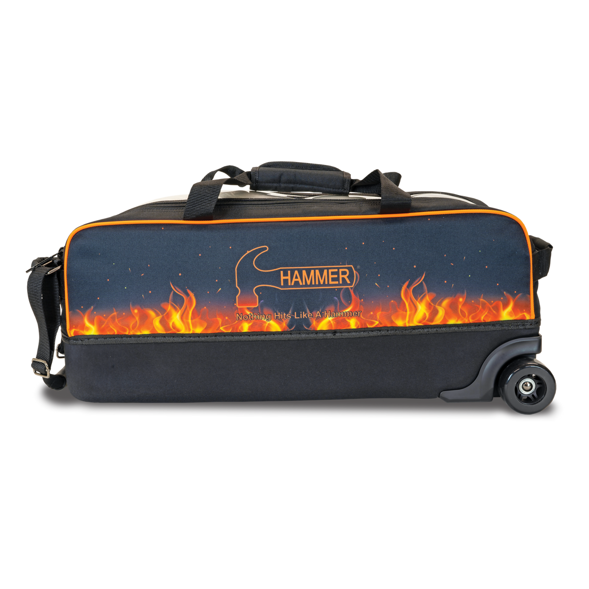 Hammer Flame Dye Sub Triple 3 Ball Tote Bowling Bag suitcase league tournament play sale discount coupon online pba tour