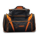 Hammer Premium Deluxe Orange Black Double Tote 2 Ball Bowling Bag suitcase league tournament play sale discount coupon online pba tour