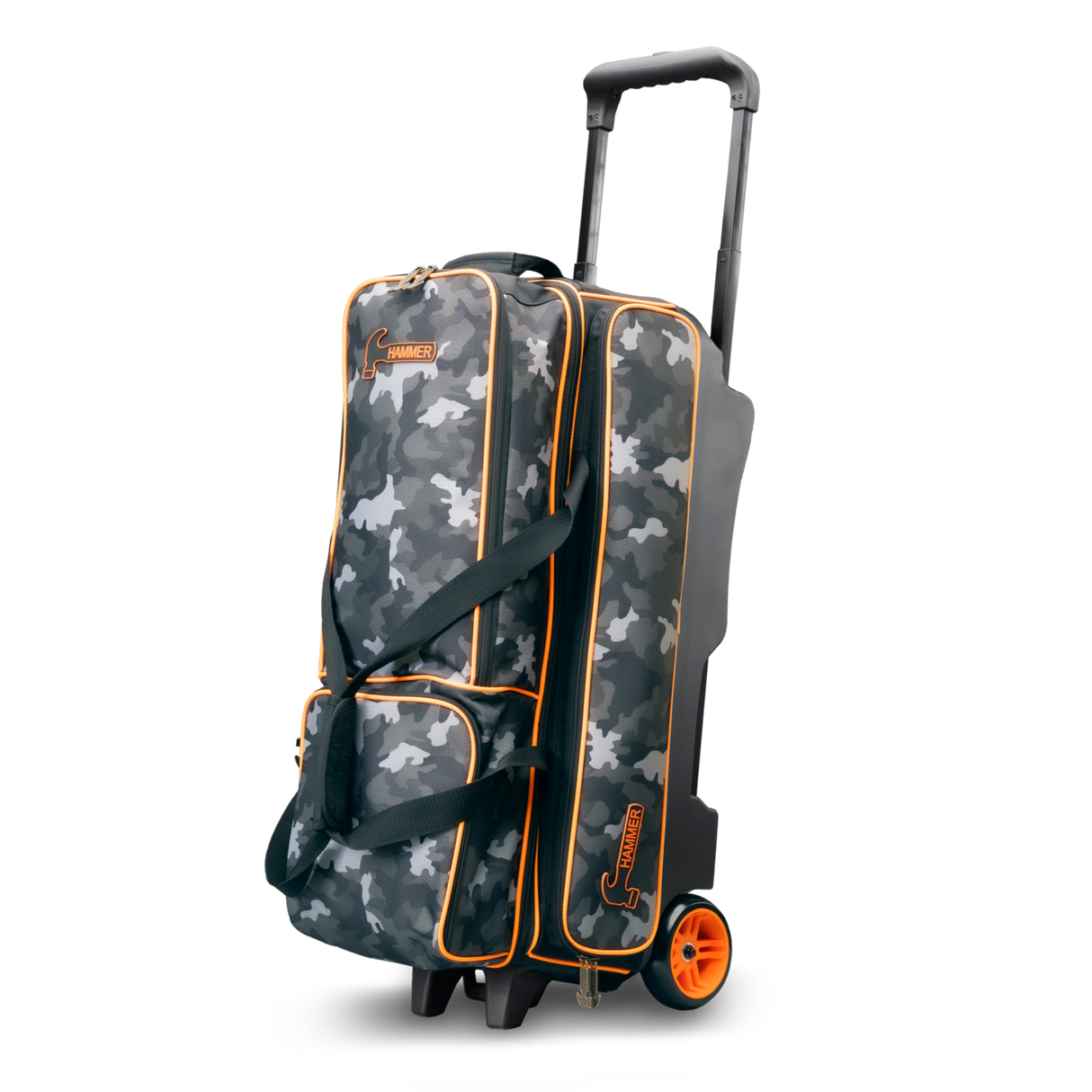 Hammer Premium Deluxe Camo 3 Ball Triple Roller Bowling Bag suitcase league tournament play sale discount coupon online pba tour