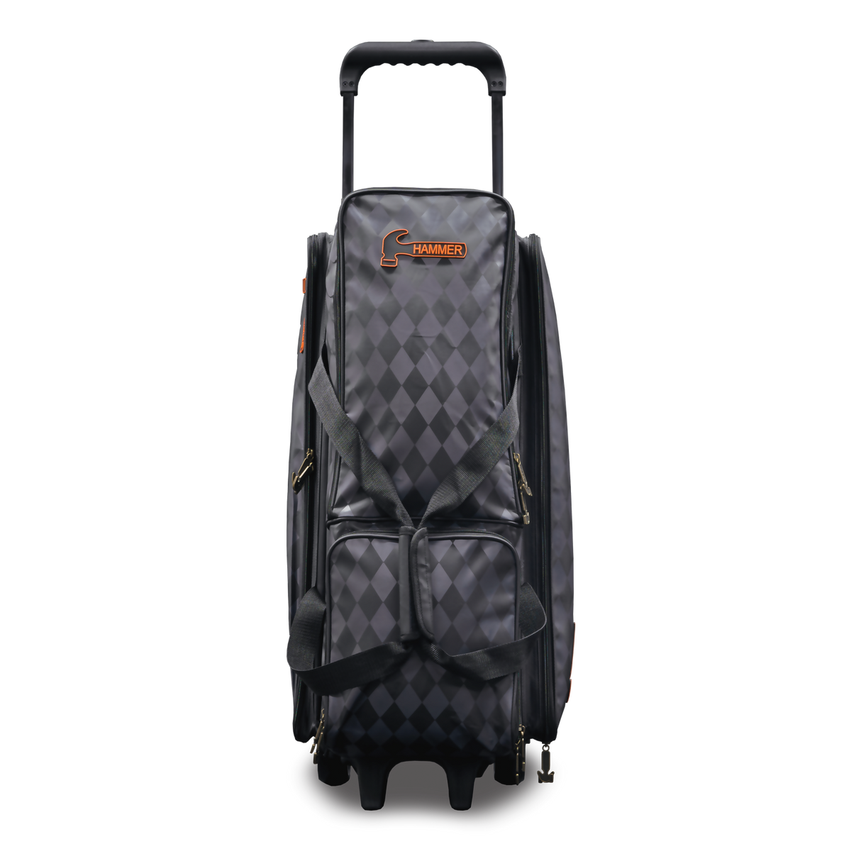 Hammer Premium Deluxe Diamond 3 Ball Roller Bowling Bag suitcase league tournament play sale discount coupon online pba tour