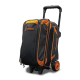 Hammer Premium Black/orange 2 Ball Double Roller Bowling Bag suitcase league tournament play sale discount coupon online pba tour