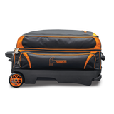 Hammer Premium Black/orange 2 Ball Double Roller Bowling Bag suitcase league tournament play sale discount coupon online pba tour
