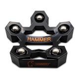 Ball bearings allow bowling ball to rotate in all directions Clean, polish, or sand your ball easily and evenly Compact and durable design Keep it in your bag to quick access Use it as a display piece Gift, cheap, sale, bowling ball, clean, wipe, nothing hits like a hammer, pro shop, black widow, brunswick, brands of brusnwick. Free Shipping. Service. 