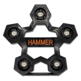 Ball bearings allow bowling ball to rotate in all directions Clean, polish, or sand your ball easily and evenly Compact and durable design Keep it in your bag to quick access Use it as a display piece Gift, cheap, sale, bowling ball, clean, wipe, nothing hits like a hammer, pro shop, black widow, brunswick, brands of brusnwick. Free Shipping. Service. 