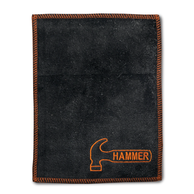 • Ultimate oil removing pad• Leather on both sides for great absorption• Restores that tacky feel to ensure a strong backhand motion• 8" x 7.5" Gift, cheap, sale, bowling ball, clean, wipe, nothing hits like a hammer, pro shop, black widow, brunswick, brands of brusnwick. Free Shipping. Service.
