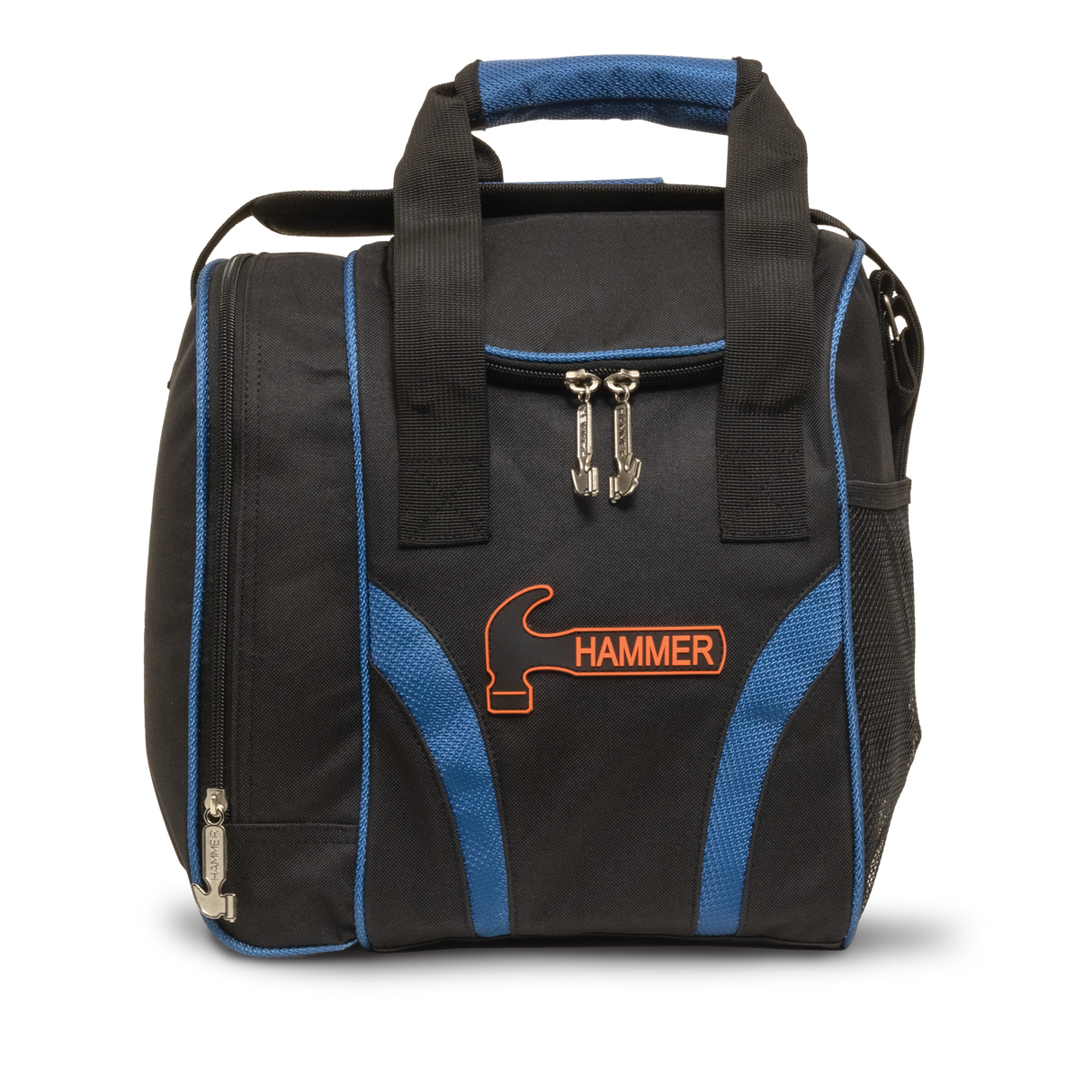 Hammer Tough 1 Ball Single Tote Blue Bowling Bag suitcase league tournament play sale discount coupon online pba tour