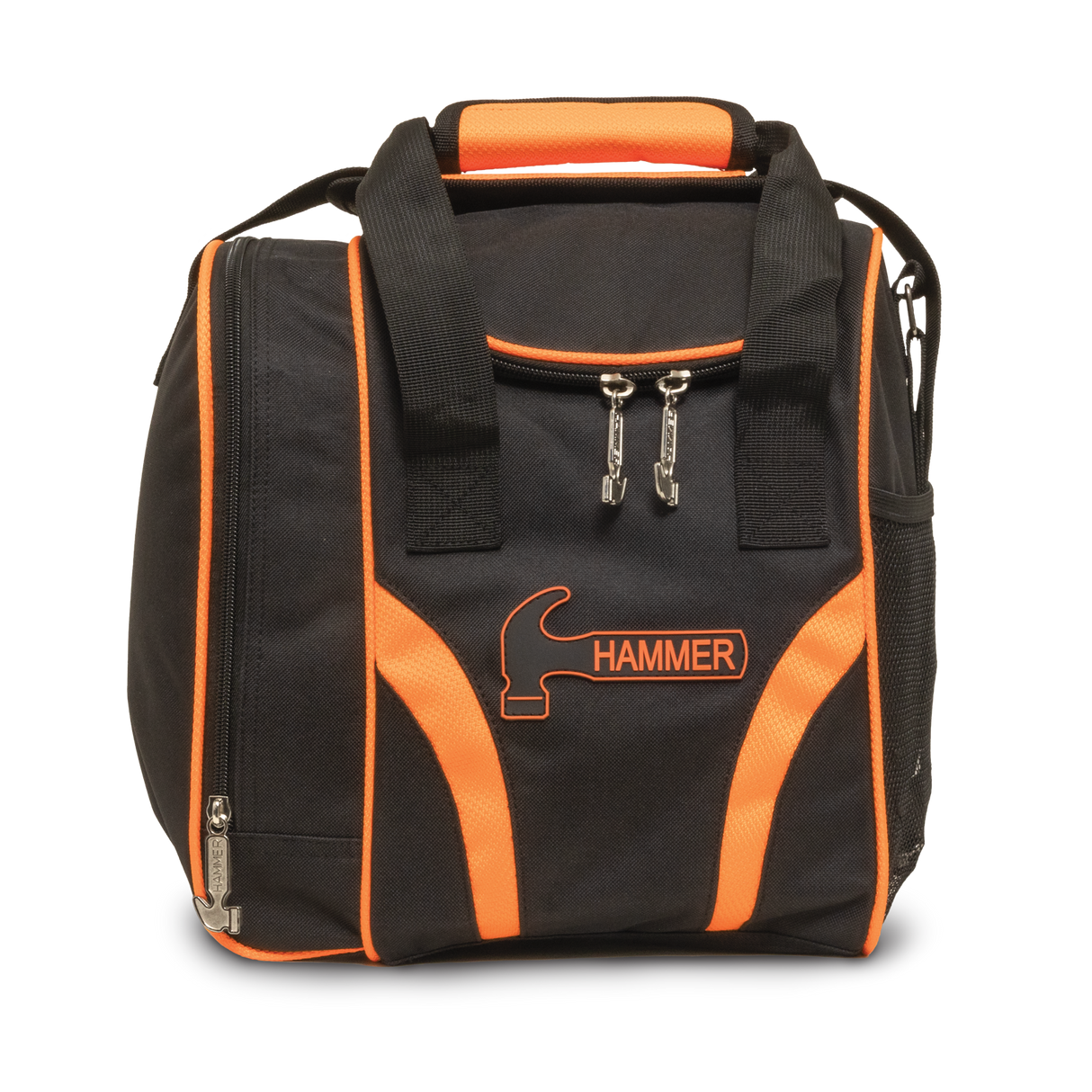 Hammer Tough 1 Ball Single Tote Orange Bowling Bag suitcase league tournament play sale discount coupon online pba tour