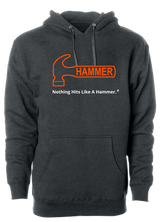 Hammer Bowling Orange Tagline Hoodie