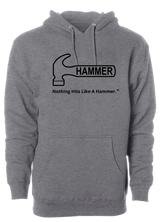 Hammer Bowling Black Tagline Hoodie
