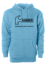 Hammer Bowling Black Tagline Hoodie