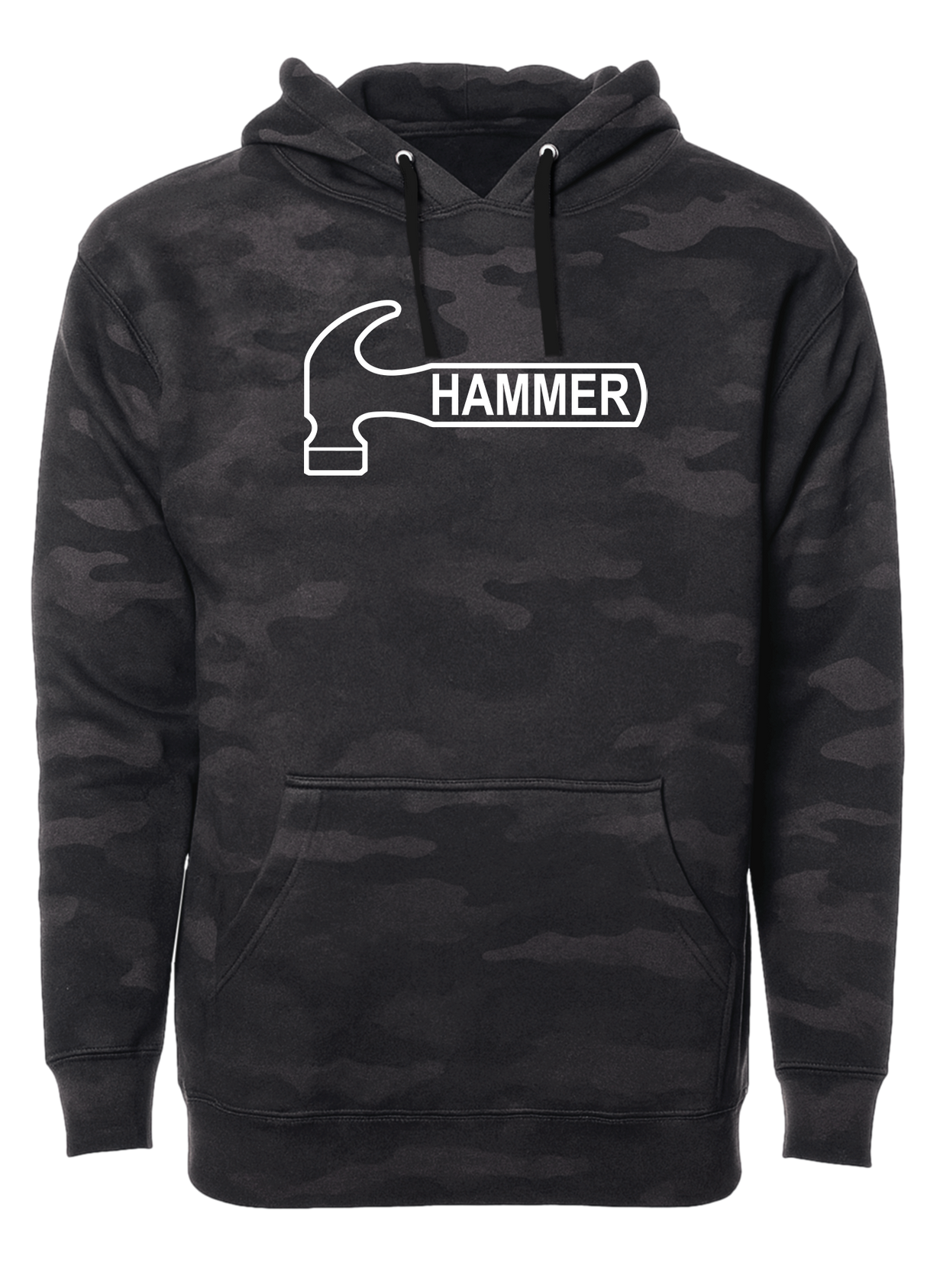 Hammer White Logo Classic Hoodie