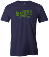 dv8-heckler-bowling ball logo tee shirt bowler practice league tournament tshirt