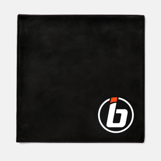 inside bowling superior high quality premium shammy pad for bowlers tournaments league suede italian abralon truc cut pad ball pin center clean wipe cleaner improve your game

