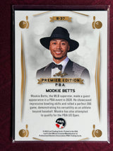 2023 Leaf PBA Trading Card Mookie Betts Emerald /10