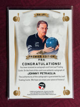 2023 Leaf PBA Trading Card Johnny Petraglia Ruby Auto /25